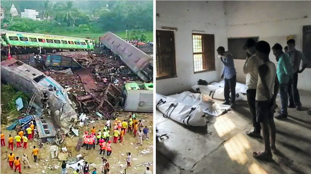 Terrible scene after the Orissa train accident… So many dead bodies that school and cold storage had to be made mortuary, heart-wrenching pictures