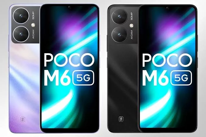 POCO M6 Smartphone 50MP कैमरा और 5000mAh के साथ लांच हुआ POCO M6 स्मार्टफोन